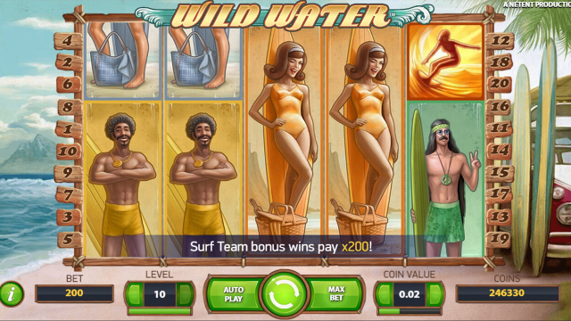 Бонусная игра Wild Water 3