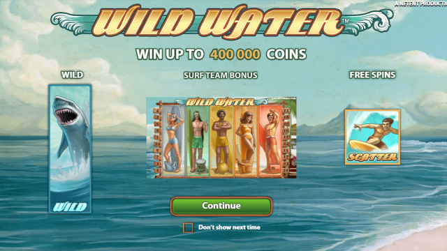 Игровой интерфейс Wild Water 7