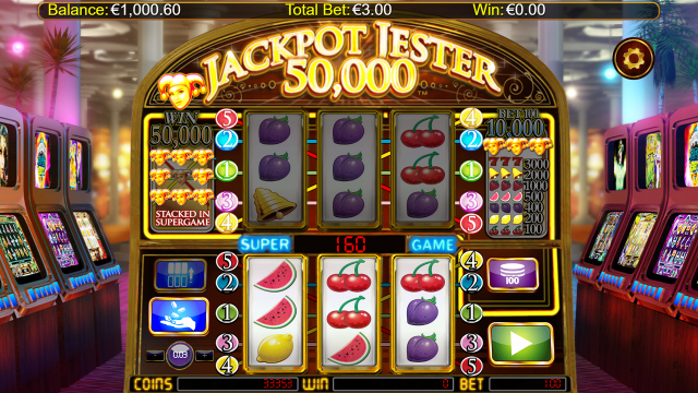 Бонусная игра Jackpot Jester 50 000 9