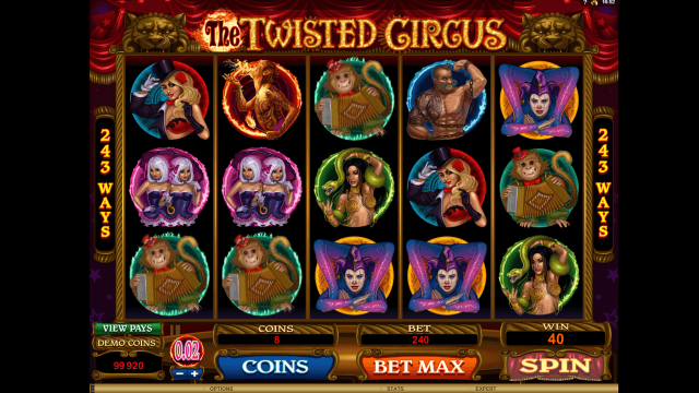 Игровой интерфейс The Twisted Circus 6