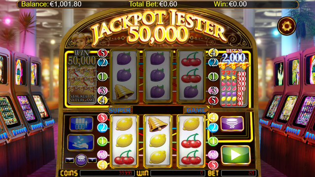 Характеристики слота Jackpot Jester 50 000 8