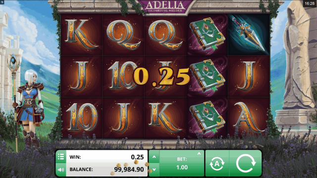 Игровой интерфейс Adelia The Fortune Wielder 3