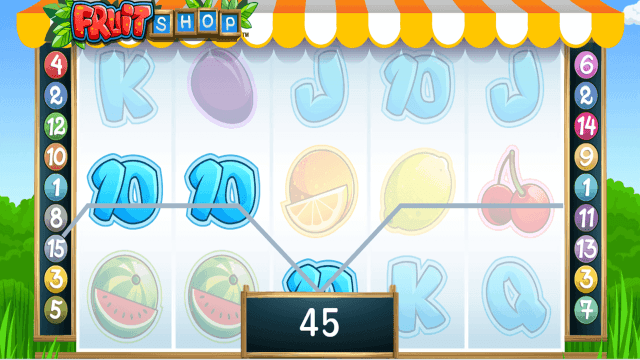 Игровой интерфейс Fruit Shop 7